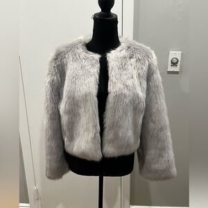 Annabelle New York faux far jacket